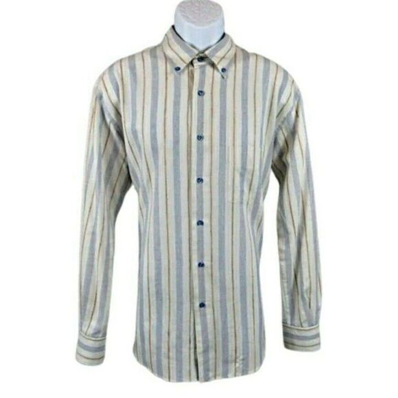 Blumer Madrid Other - Blumer Madrid Shirt Long Sleeve Dress Shirt Button Down Striped Men's Size XL